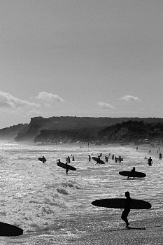 Work: Andrew Blauschild Aug Boards BW; edition 1/6