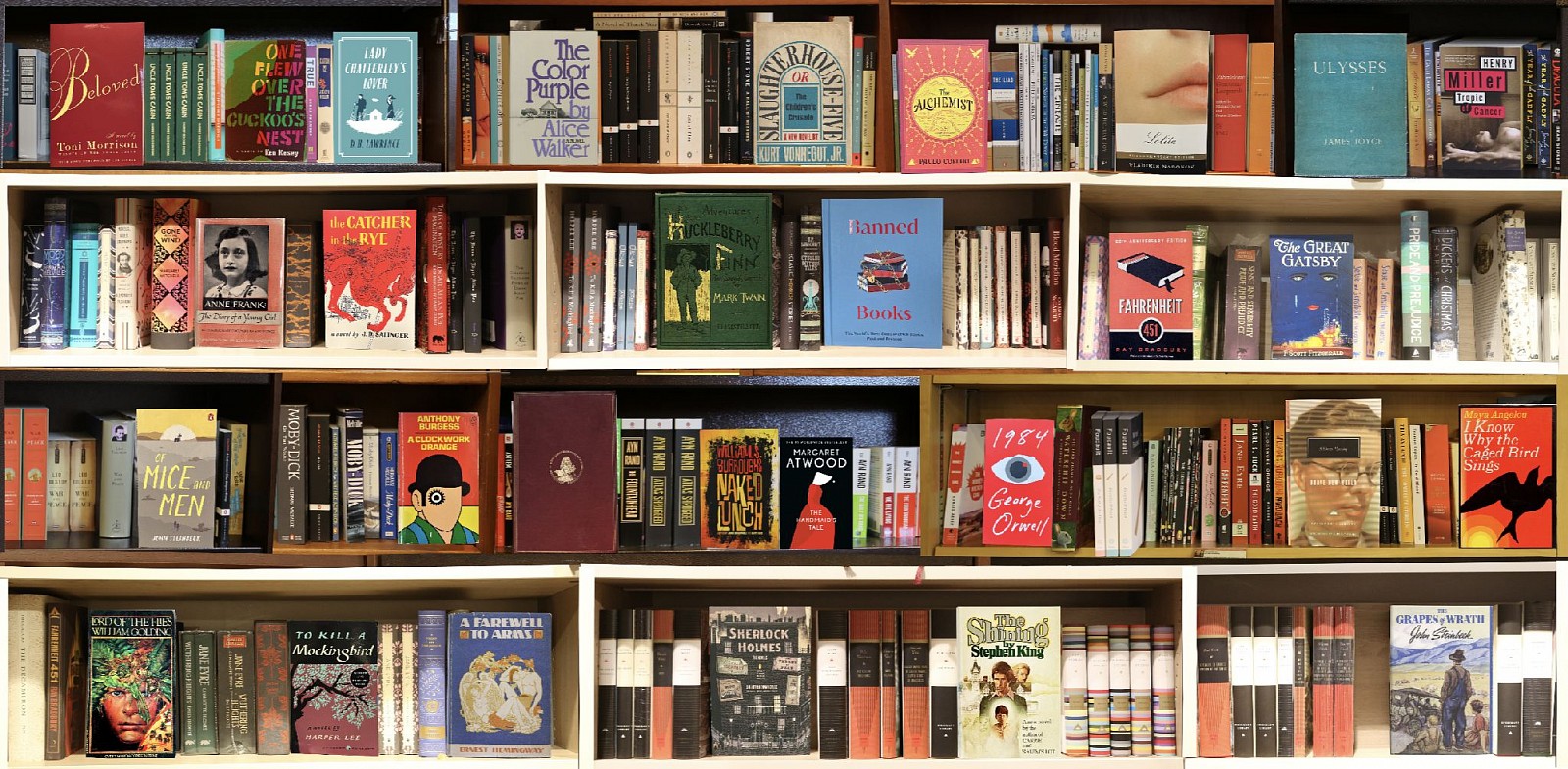 Max-Steven Grossman, Z Banned Books, 2022
Diasec mounted photograph, 37 x 75 inches and 48 x 100 inches
Max-Steven Grossman’s Banned Books (2022) is a diasec-mounted photograph that explores the complex history of literary censorship through an immersive bookscape. This meticulously arranged composition features a curated selection of historically banned and challenged books, including classics like 1984, The Catcher in the Rye, and To Kill a Mockingbird. Grossman’s signature style blurs the line between photography and reality, creating a striking visual narrative on the power of literature and free expression. Available in 37 x 75 inches and 48 x 100 inches, Banned Books is a thought-provoking artwork that highlights the enduring impact of controversial literature.


Max-Steven Grossman, Banned Books artwork, censorship in literature, bookscape photography, diasec mounted photograph, contemporary fine art, controversial literature, famous banned books, photography of literature, literary censorship art, fine art photography, book lover artwork, library-inspired art, Sponder Gallery, collectible book art, first amendment art, freedom of speech artwork, large-scale photography, iconic book photography.
GROSS00689