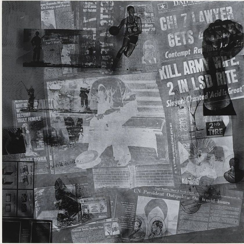 Robert Rauschenberg, Surface Series (from the Currents portfolio); edition 91/100 NFS, 1970
Screenprint on paper, 40 x 40 inches (paper)
RAUS00004
$5,000