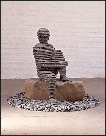 Boaz Vaadia, Eli'av #41; edition 0 of 5, 1997
Bronze, Boulder and Bluestone, 51 x 62 x 62 in.
VAAD00221