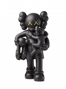 KAWS -&nbsp;CLEAN SLATE companion in Black NFS