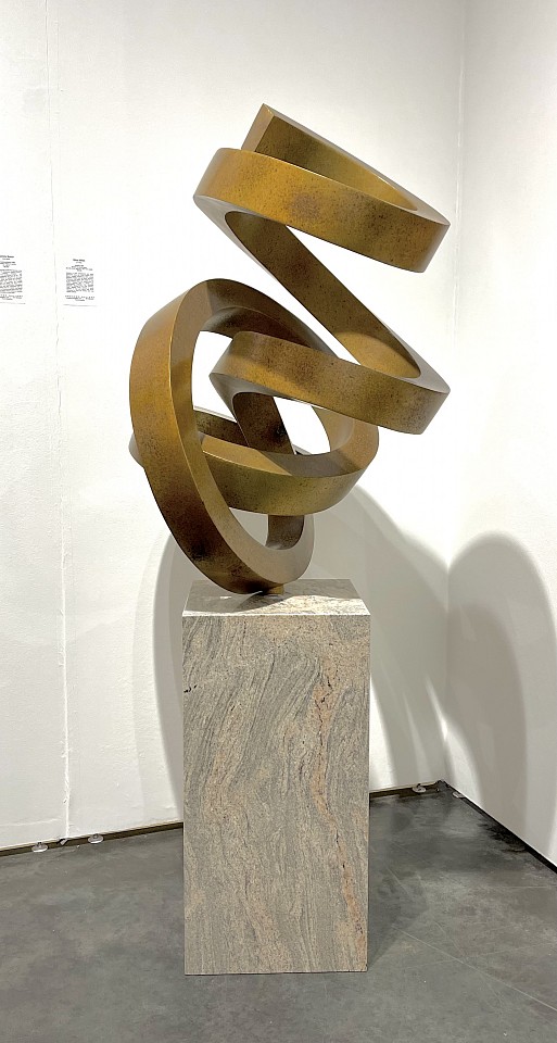 Gino Miles, Cyclone, 2023
Bronze, 46 x 32 x 32 inches on a 32 x 16 x 16 inch base
MILE00062
$48,000