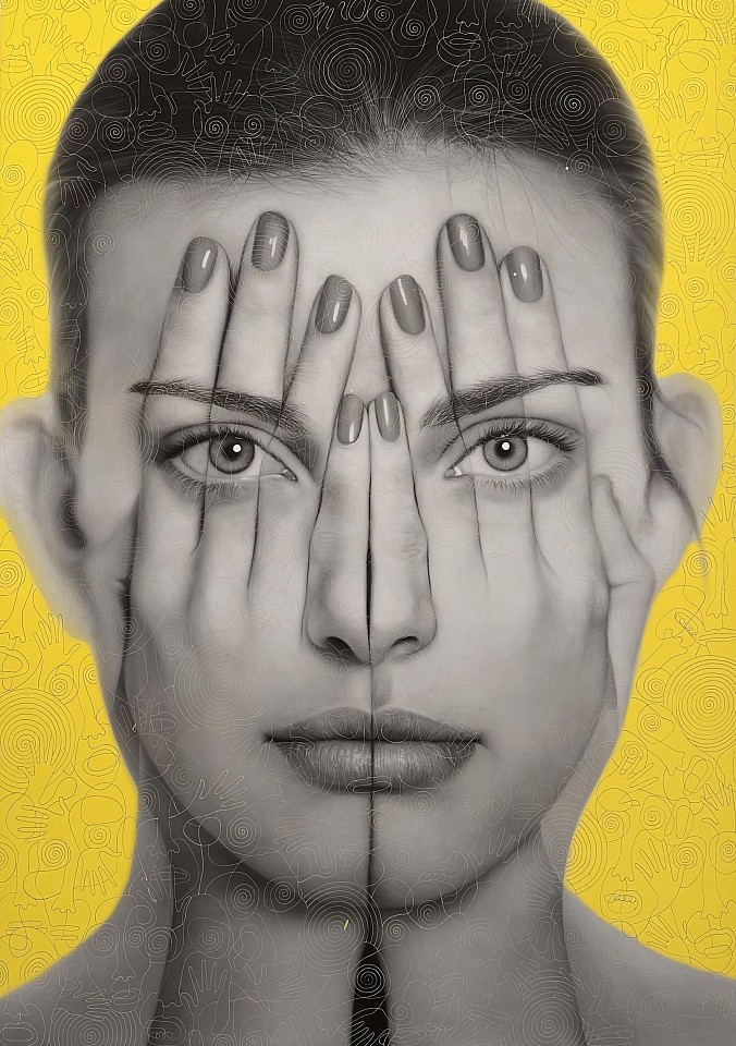 Tigran Tsitoghdzyan, Z DS Mirror for Ukraine, 2022
Mixed media, 80 x 56 in.
TSIT00057