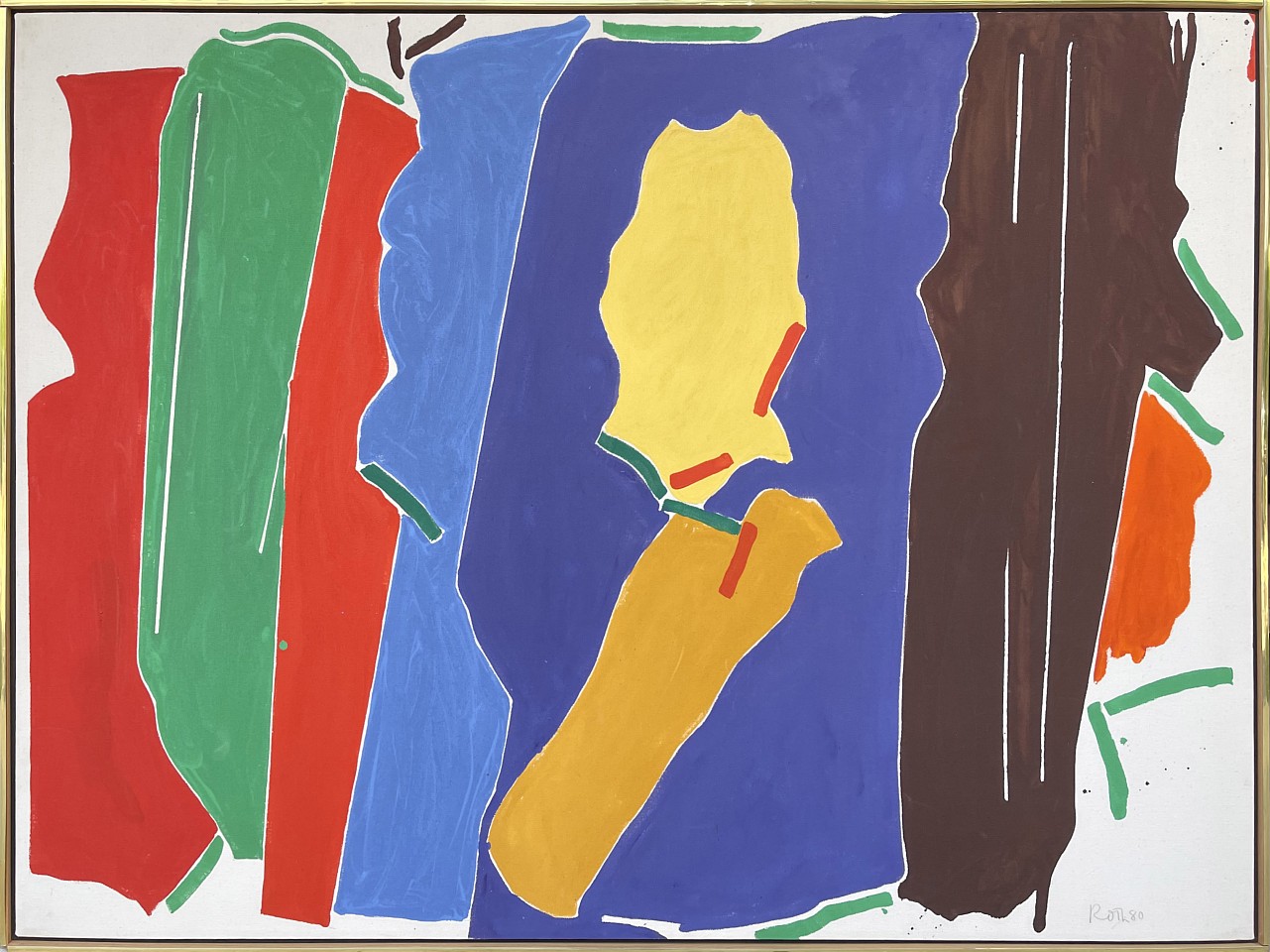 Jack Roth, Rope Dancer #2, 1980
Acrylic on canvas, 50 x 67 in.
ROTH00001
$55,000
