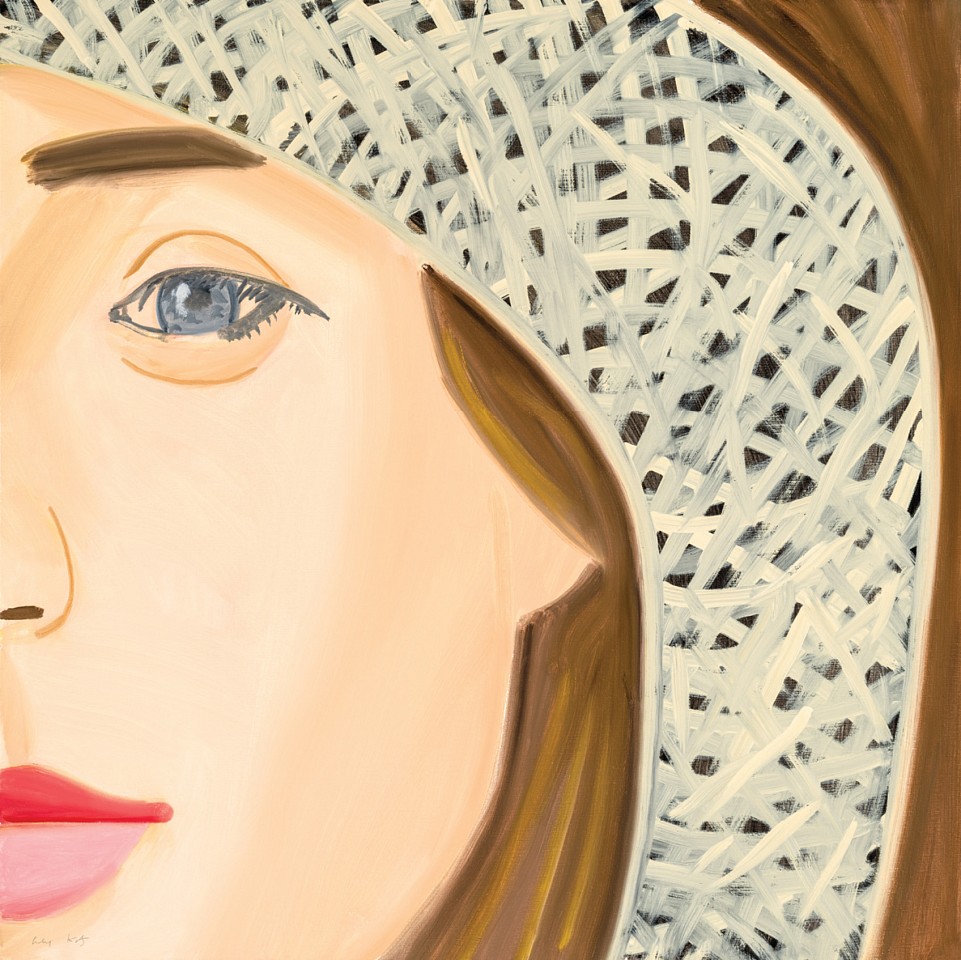 Alex Katz, Straw Hat 1; edition 140/150, 2022
Archival pigment print on 315 gsm paper, 36 x 36 in.
KATZ00105