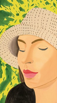 Alex Katz - NFS Straw Hat 3; edition 67/100**