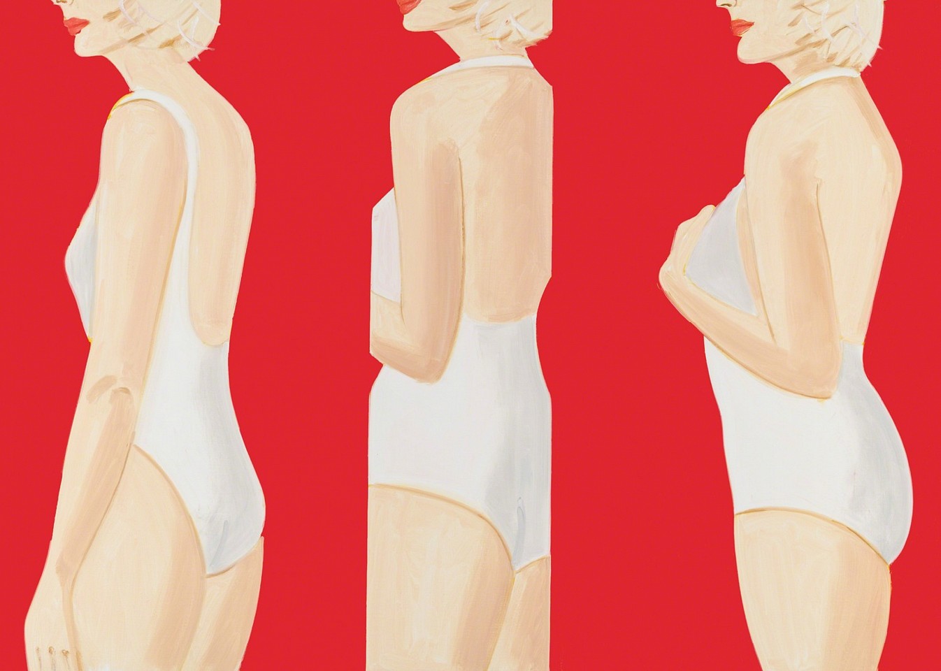 Alex Katz, Coca Cola Girls #5; edition 8/60, 2019
20-color silkscreen on Saunders Waterford High White HP 425 gsm fine art paper, 40 x 56 inches (paper)
KATZ00095