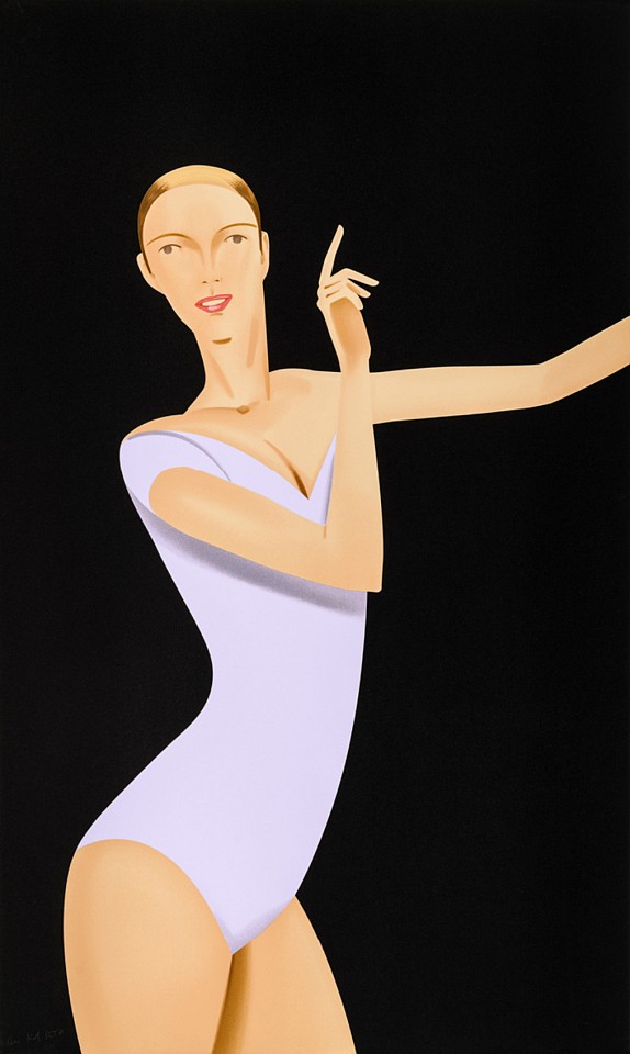 Alex Katz, Z Dancer 1; edition of 60, 2019
silkscreen in colors  on Saunders Waterford HP High White 425 gsm paper, 60 x 36 in.
KATZ00024
$16,000