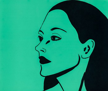 Alex Katz - Z Laura 3; edition of 50