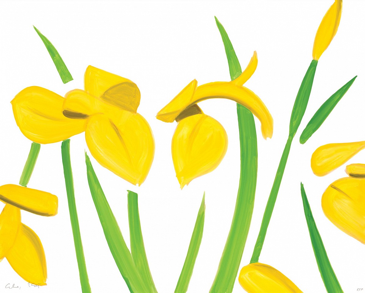 Alex Katz, Z Yellow Flags on White; edition of 100, 2023
Archival pigment print on Innova Etching Cotton Rag 315 gsm fine art paper, 24 x 30 inches (unframed)
KATZ00112
$9,000
