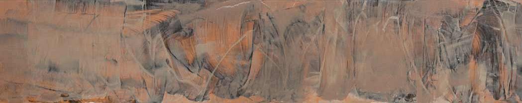 Dan Christensen (Estate), Bushmill, 1975
Acrylic on canvas, 13 3/4 x 67 in.
CHRI0033