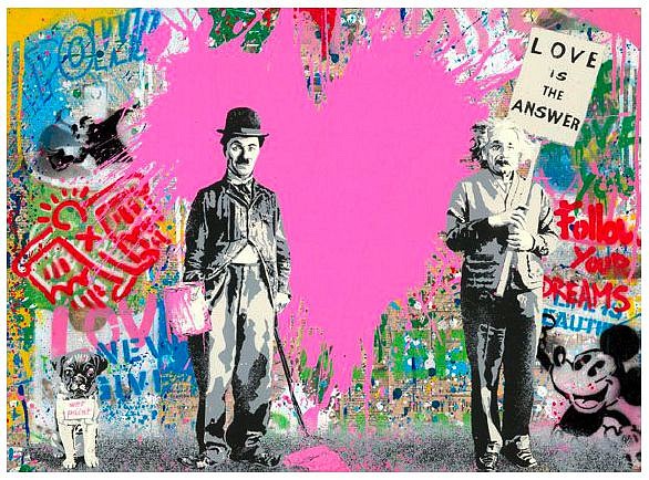 Mr. Brainwash, Juxtapose, 2020
silkscreen with mixed media on paper, 20 x 30 in. paper (28.75 x 36.75 inches framed)
BRAI00002
