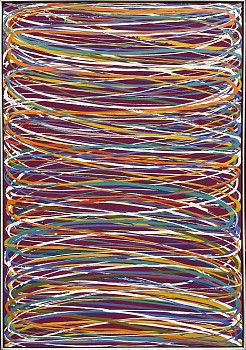 Work: Dan Christensen (Estate) Rhymer #4 Red