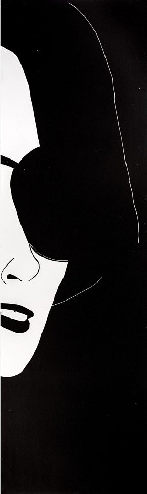 Alex Katz, Z Vivien, edition of 12*, 2023
1 color linocut on Somerset white 500 gsm, 119 x 36 in.
KATZ00117