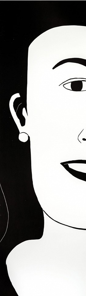 Alex Katz, Z Halsey, edition of 12, 2023
1 color linocut on Somerset white 500 gsm, 119 x 36 in.
KATZ00118