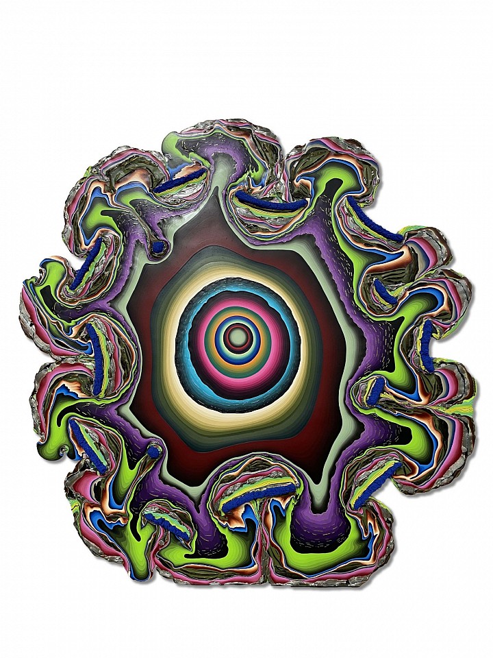 Holton Rower, 1 AP 22 C, 2024
Mixed Media on Wood, 48 x 46 1/2 in.
ROWE00006