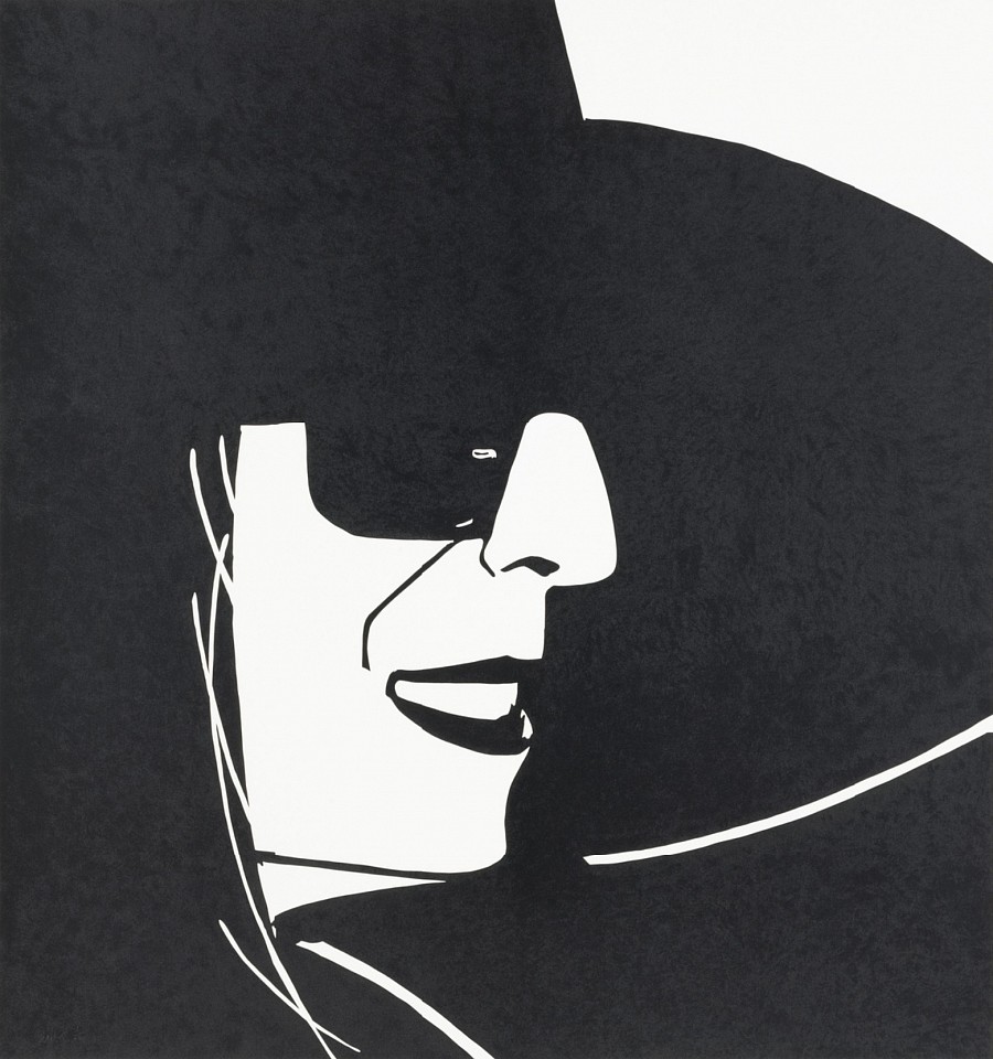 Alex Katz, Large Black Hat (Ada); edition 4/25, 2013
Silkscreen on Saunders Waterford hot press 410 gsm paper, 62 x 58 in.
KATZ00121
$12,000