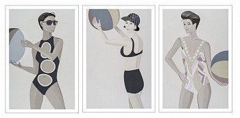 Alex Katz - Chance Portfolio; edition AP 14/15