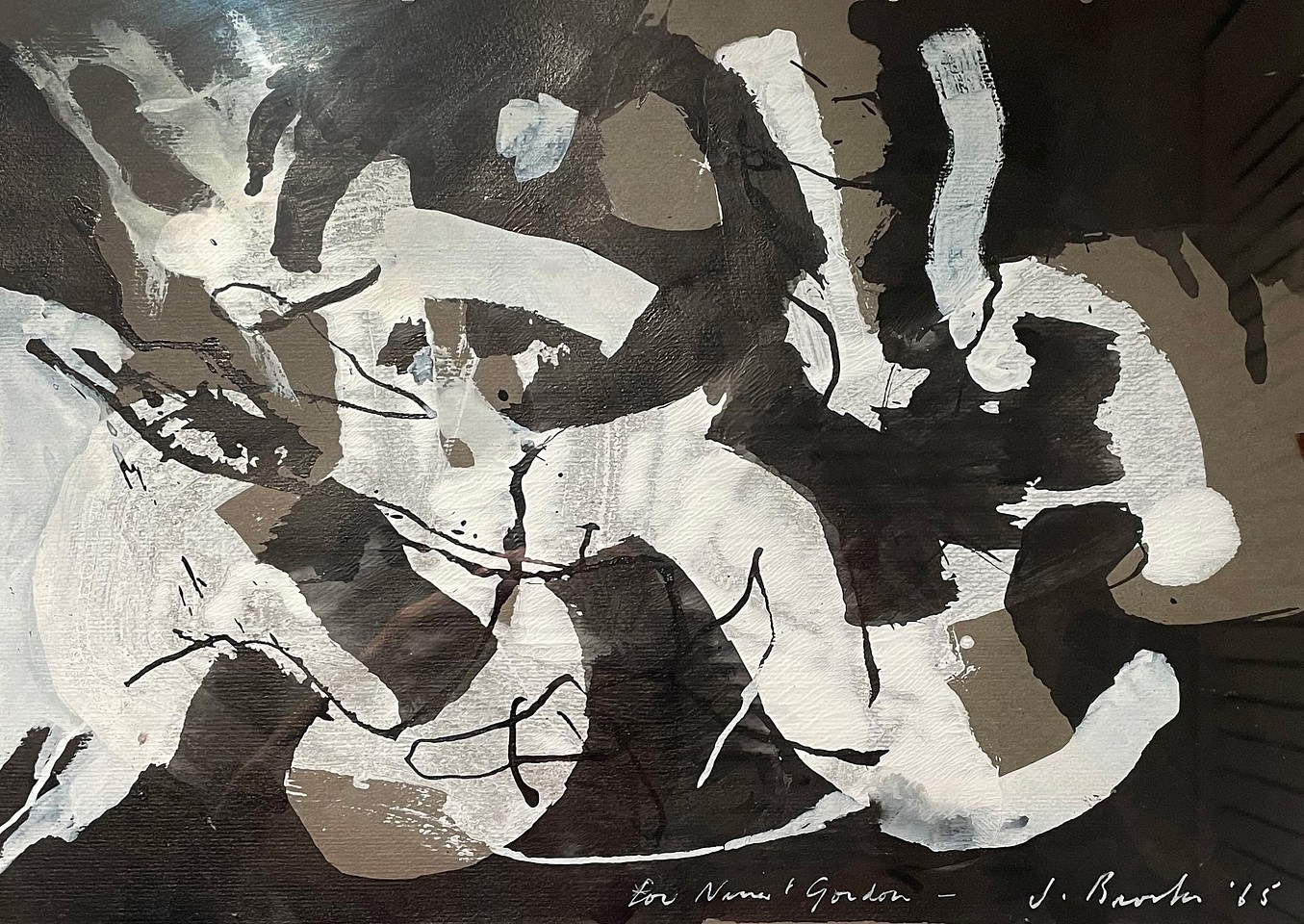 James Brooks, Untitled, 1965
Gouache and mixed media on paper, 11 3/4 x 15 3/4 in.
BROO00001
$15,000