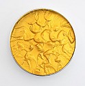 Kx2 Ruth Avra & Dana Kleinman, Onde (Gold)
2021, Polished Stainless Steel with mixed media and enamel