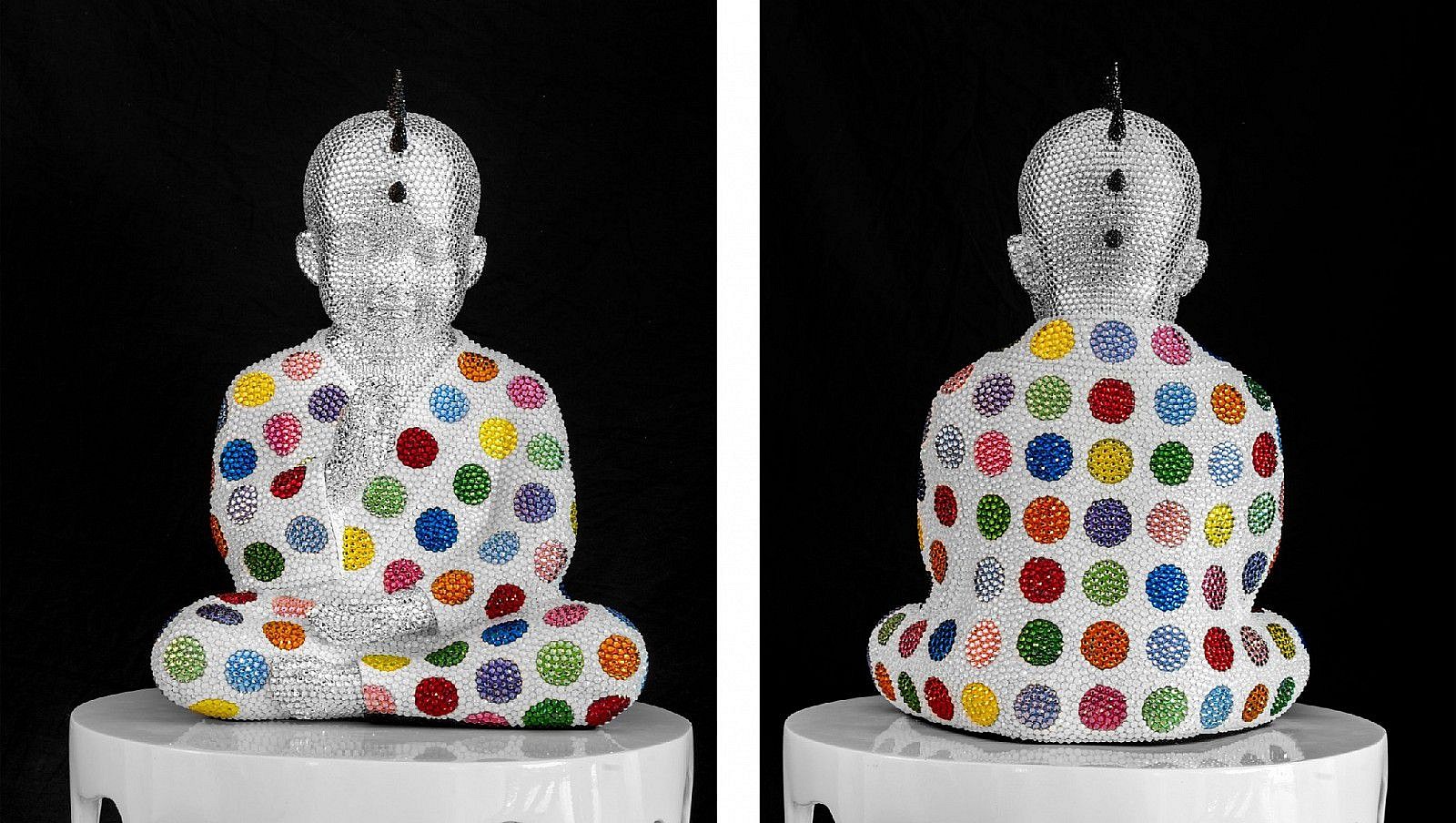 Metis Atash, Wide Open Spaces, 2024
Fiberglass, acrylic paint and crystals, 17 x 12 x 7 in.
ATAS00257
$24,900