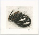 Bernar Venet, Effrondrement Lignes Indéterminées (Print 1, from the suite of 6), edition of 40
2022, Etching