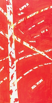 Alex Katz - Z Red Tree, edition of 25