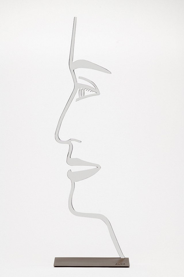 Alex Katz, Z Ada 1 Outline, edition of 35*, 2018
Polished aluminum mounted to bronze base, 24 1/2 x 7 1/4 x 5 in.
KATZ00166
$28,000