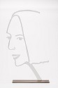 Alex Katz, Z Ada 2 Outline, edition of 35*
2019, Polished aluminum mounted to bronze base