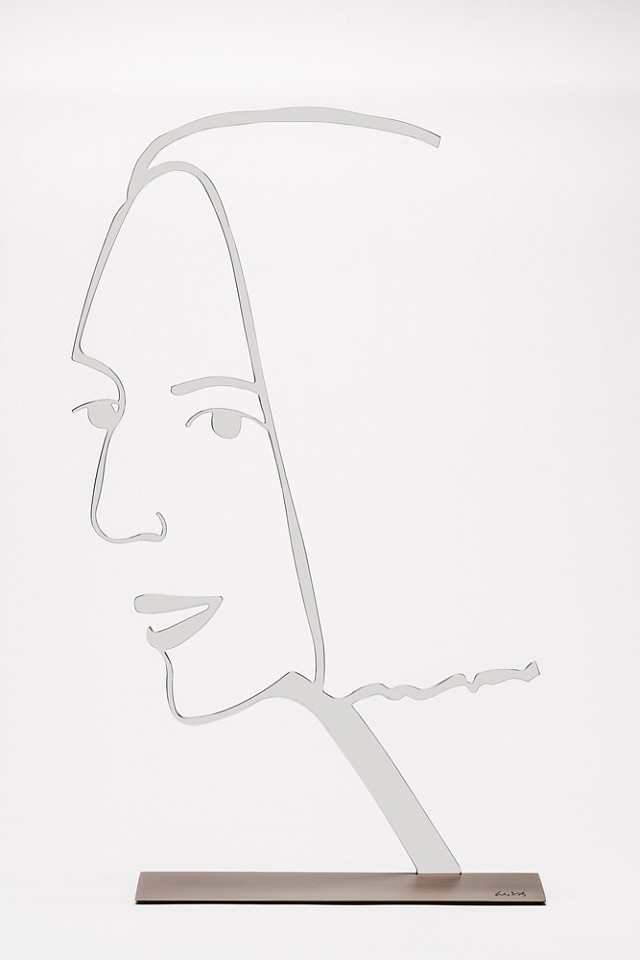 Alex Katz, Z Ada 2 Outline, edition of 35*, 2019
Polished aluminum mounted to bronze base, 24 1/2 x 15 x 5 in.
KATZ00167
$28,000