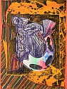 Frank Stella, Bene Come Il Sale, edition 27/50
1989, relief-printed etching on TGL handmade paper