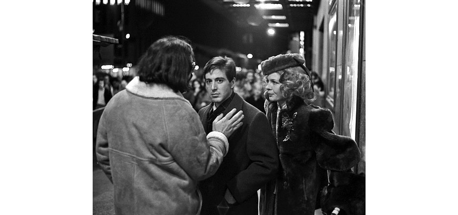 Harry Benson, Francis Ford Coppola Al Pacino and Diane Keaton on set; edition 9/35, 1971
Archival Pigment Photograph, 12 x 17 3/4 image / 23 3/8 x 25 3/4 framed (+$200 frame)


BENS00004
