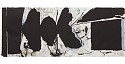 Robert Motherwell, Elegy Black Black; edition 89/98
1983, Lithograph on white TGL handmade paper