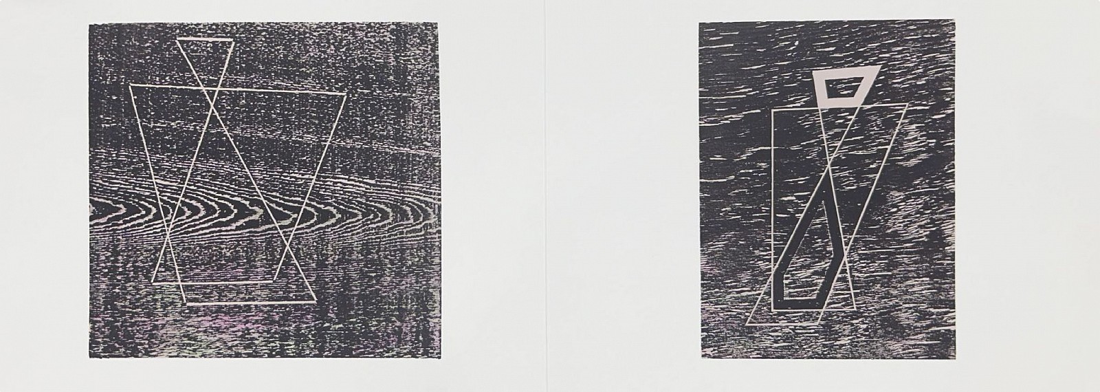 Josef Albers, Wood / Water: Portfolio 2  Folder 20; from Formulation Articulation; edition 238/1000, 1972
screenprint on Mohawk Superfine Bristol paper, 15 x 40 in.
00054