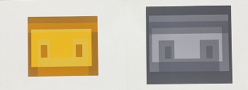 Josef Albers -&nbsp;Variant: Portfolio 1  Folder 30; from Formulation Articulation; edition 238/100