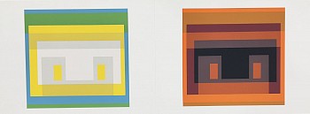 Josef Albers -&nbsp;Variant: Portfolio 1  Folder 28; from Formulation Articulation; edition 238/100