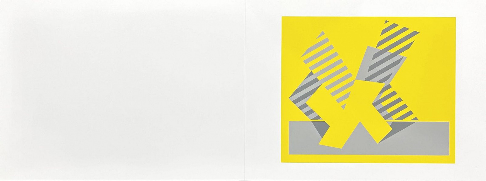 Josef Albers, Untitled: Portfolio 1  Folder 4; from Formulation Articulation; edition 238/1000, 1972
screenprint on Mohawk Superfine Bristol paper, 15 x 40 in.
00005