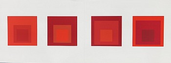 Work: Josef Albers Homage to the Square: Portfolio 2  Folder 27; from Formulation Articulation; edition 238/1000