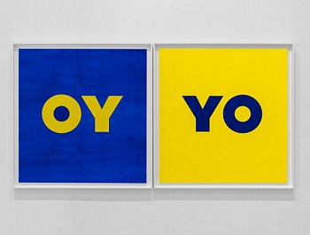 Deborah Kass -&nbsp;OY/YO; (portfolio of 2) edition of 40