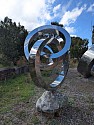 Gino Miles, Definant
2016, Stainless Steel on boulder