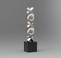 Rob Lorenson, XOXOX
2025, stainless steel