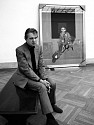 Harry Benson, Z Francis Bacon, Metropolitan Museum, NY
1975, Archival Pigment Photograph