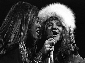 Harry Benson -&nbsp;Z Tina Turner and Janis Joplin, MSG, NYC