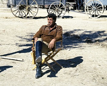 Harry Benson -&nbsp;Z Dean Martin on Set, Bandolero