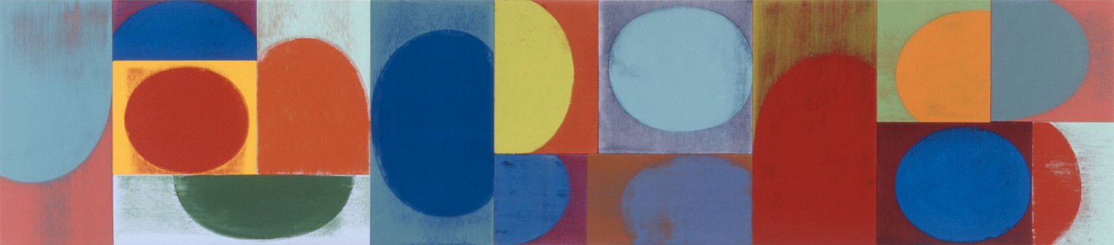 Charles Arnoldi, Before Tears, 2003
Acrylic on canvas, 24 x 108 in.
ARNO00011