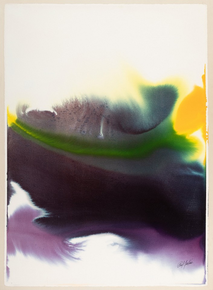 Paul Jenkins, Phenomena Mirror Mirror, c. 1984
Watercolor on paper, 43 x 31 inches / 47 x 35 inches framed
JENK00008
