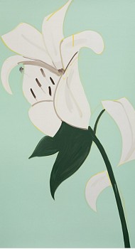 Alex Katz -&nbsp;Z White Lilies 3; edition of 50