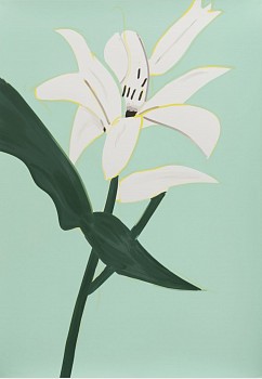 Alex Katz -&nbsp;Z White Lilies 2; edition of 50