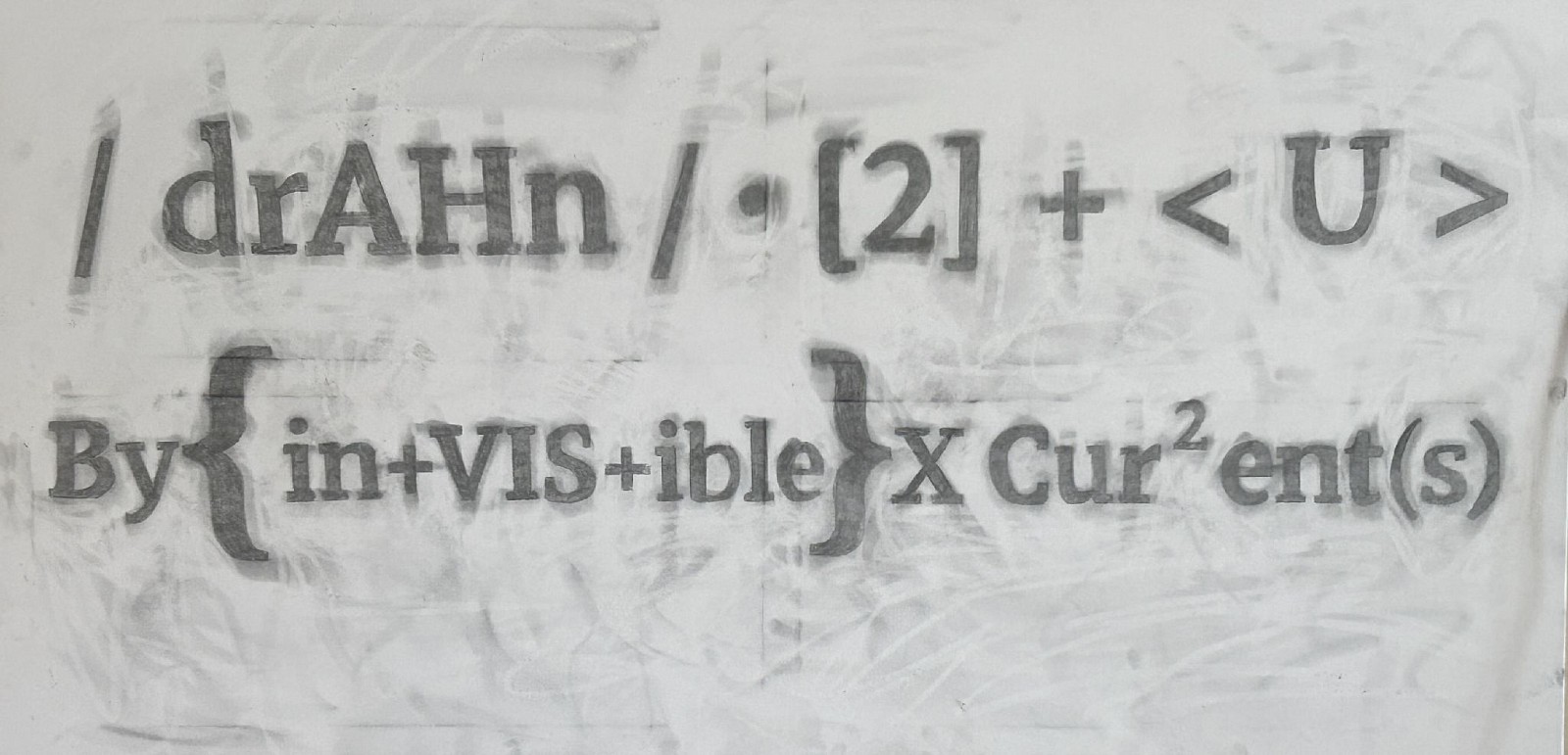 Gabriel Delgado, Invisible Currents, 2026
Graphite on canvas, 24 x 48 in.
DELG00015
