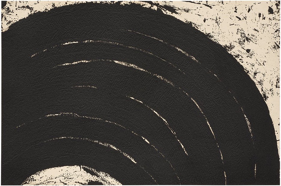 Richard Serra, Paths and Edges #1; edition 31/60, 2007
Etching on Mohachi paper, 25.75 x 39 inches (paper) /
SERR00003